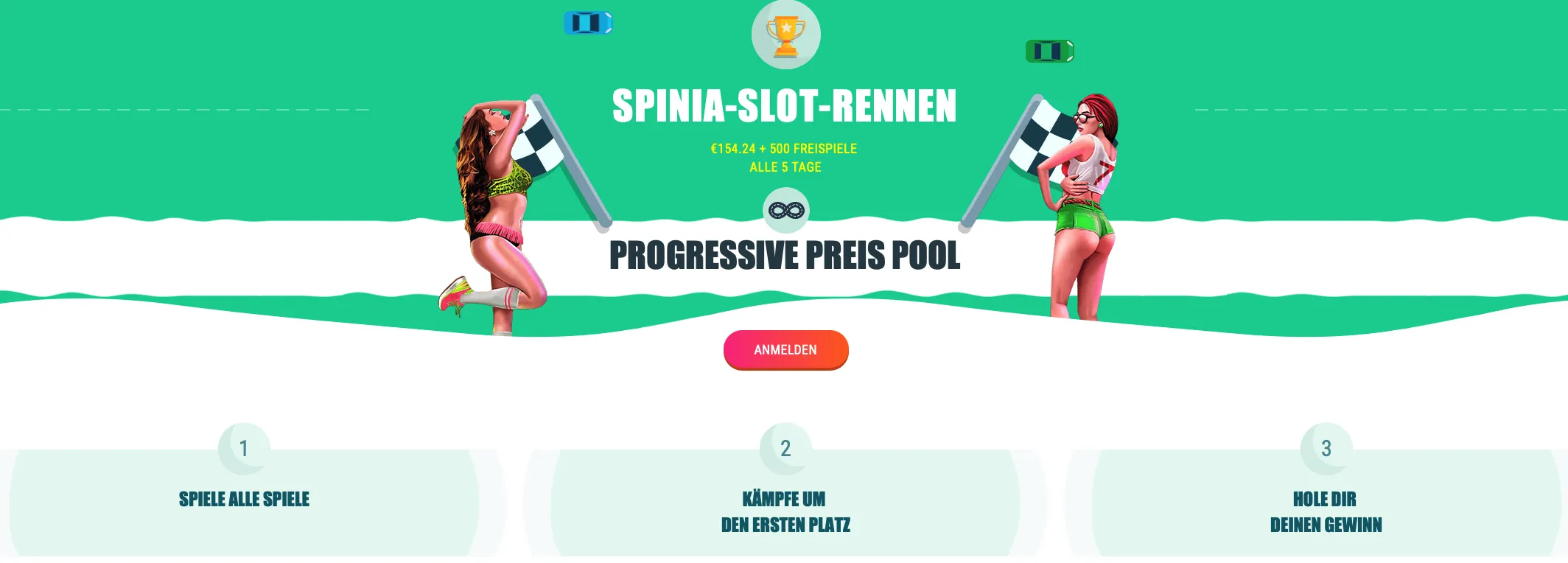 Spinia Slot Turniere